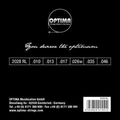 Optima Saiten für E-Gitarre Goldsaiten rund gewickelt - Set (2028 RL)
