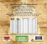 Savarez Saiten für Akustikgitarren Akustik - 12.str. Ex-Light .010 (A240XL)