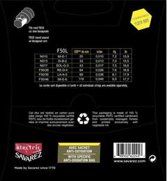 Savarez F50L Focus E-Gitarrensaiten, light .010 bis .046