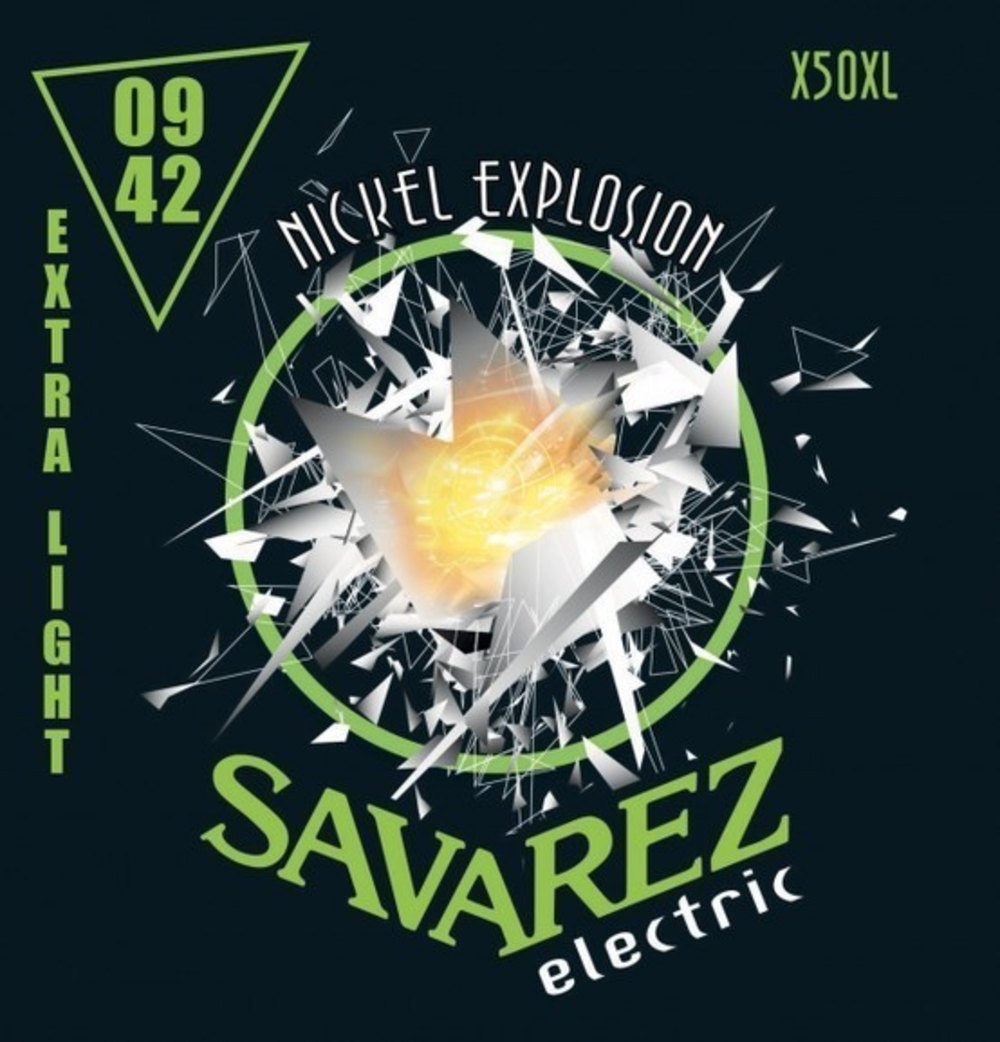 Savarez X50XL Nickel Explosion, extra light .009 bis .042