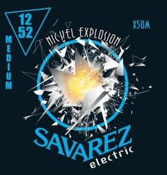 Savarez X50M Nickel Explosion, medium .012 bis .052 mit umsponnener G-Saite