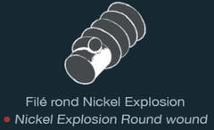 Savarez X50M Nickel Explosion, medium .012 bis .052 mit umsponnener G-Saite