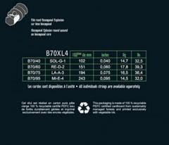 Savarez E-Bass Saiten Hexagonal Explosion - 4-str. Ex-Light (B70XL4)