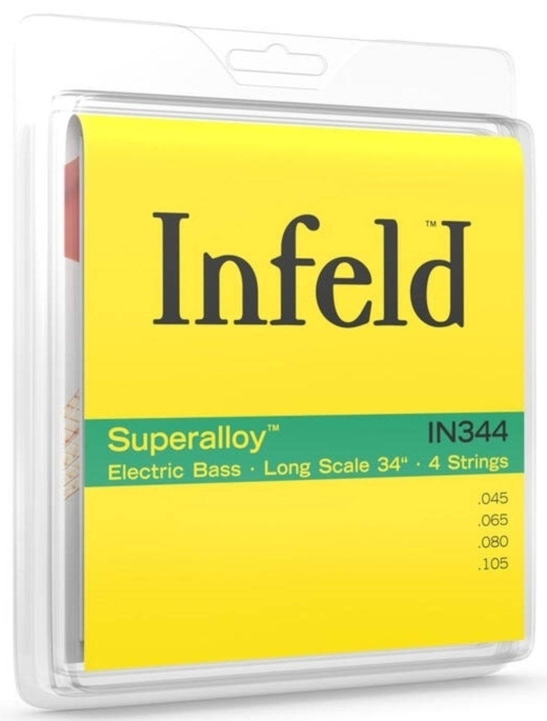 Thomastik-Infeld E-Bass Saiten Superalloy. Round wound Einzelsaiten - 0.125 (IN34125)