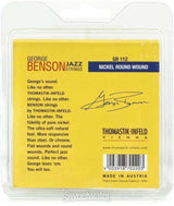 Thomastik-Infeld Saiten für E-Gitarre George Benson Jazz Gitarren - Set rundgewickelt (GR112)