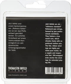Thomastik-Infeld Saiten für E-Gitarre Jazz Swing Serie Nickel Flat Wound - Set 011 flatwound (JS111)