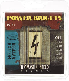 Thomastik-Infeld Saiten für E-Gitarre Power Brights Serie - Satz 011 (PB111)