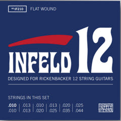 Thomastik-Infeld Saiten für E-Gitarre - 12-str. flatwound (IF210)