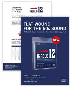 Thomastik-Infeld Saiten für E-Gitarre - 12-str. flatwound (IF210)