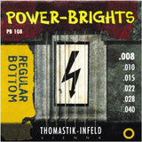 Thomastik-Infeld Saiten für E-Gitarre Power Brights Serie - Set 008 (PB108)