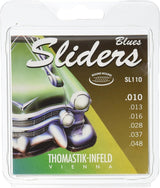 Thomastik-Infeld Saiten für E-Gitarre Sliders Blues Serie - Satz 010 medium (SL110)