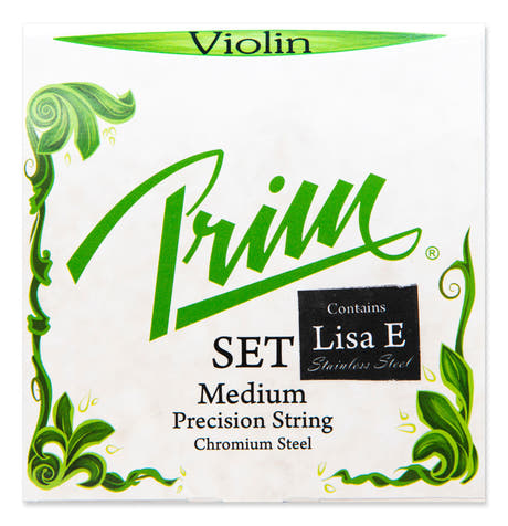 Prim Geigen Saiten Edelstahl - Satz mit Lisa E (Medium)