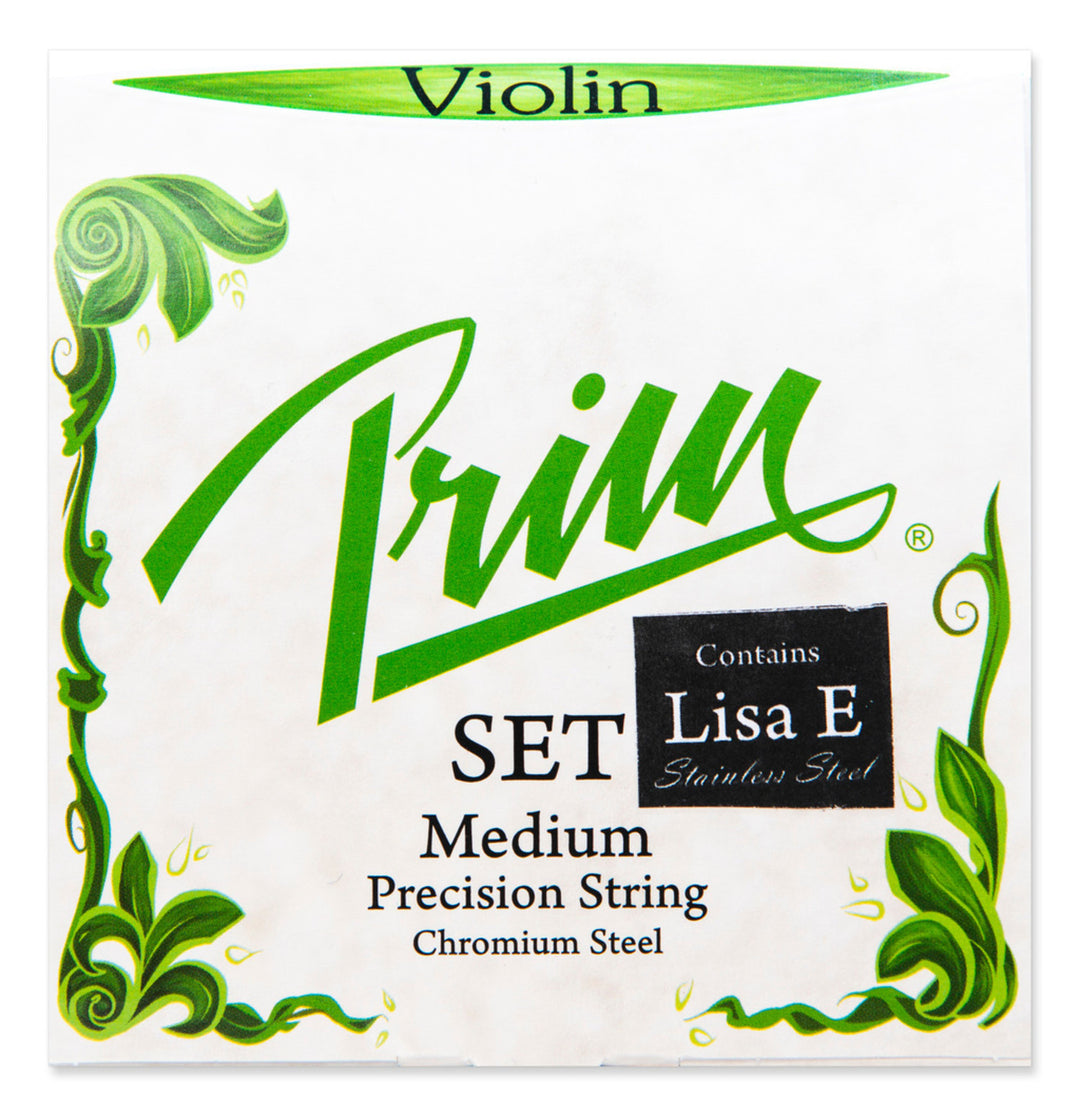 Prim Geigen Saiten Edelstahl - Satz mit Lisa E (Medium)
