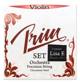 Prim Violin strings Stainless Steel - Set with Lisa E (Orchestra)