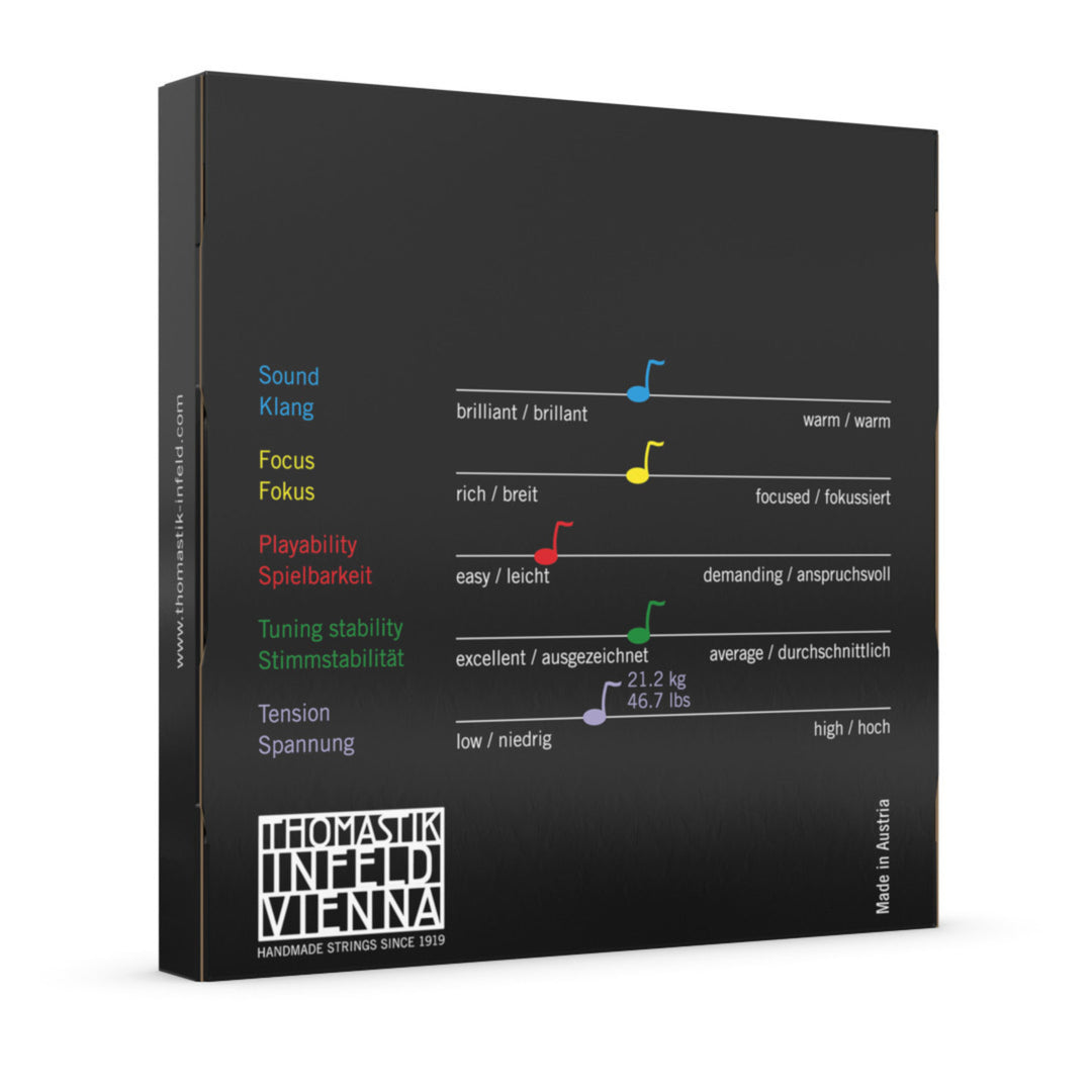 Thomastik-Infeld Geigen-Saiten Dominant Nylonkern - Set Alu Stark 4/4 (135st)