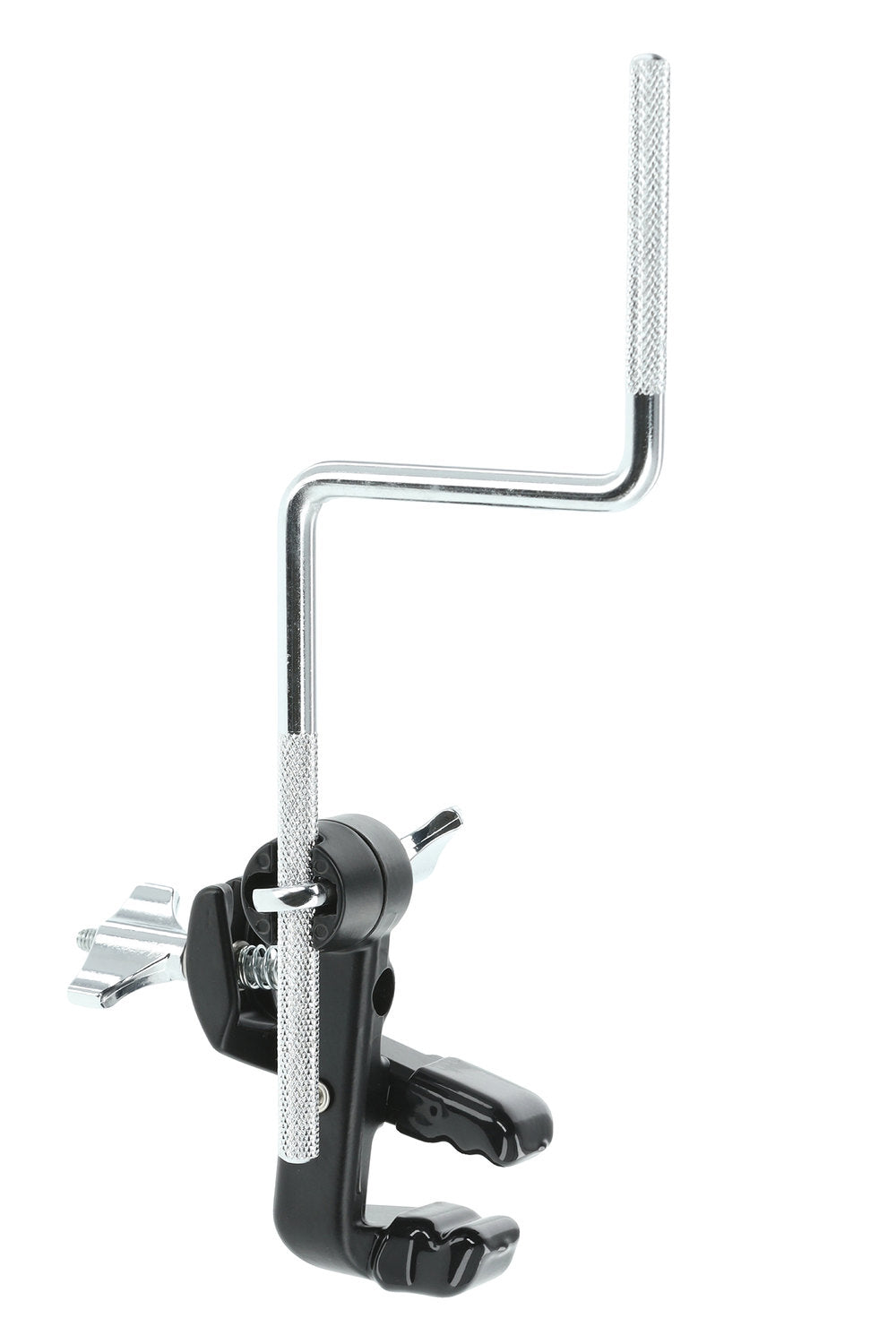 GEWA BSX Percussionhalter für den Spannreifen der Trommel, 9,5 mm L-Stange