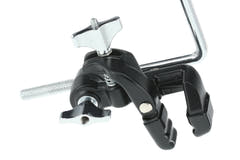 GEWA BSX Percussionhalter für den Spannreifen der Trommel, 9,5 mm L-Stange