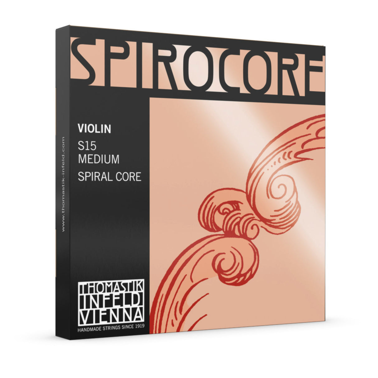Thomastik-Infeld Violin strings Spirocore spiral core - Soft (S15Aw)