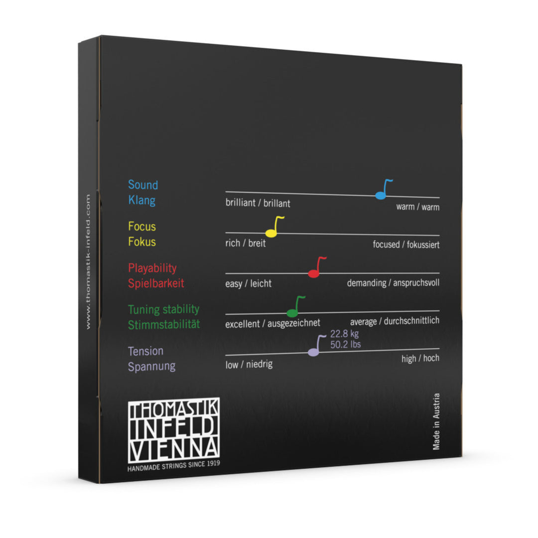 Thomastik-Infeld Geigen Saiten Infeld Hybridkern - Set rot (IR100)