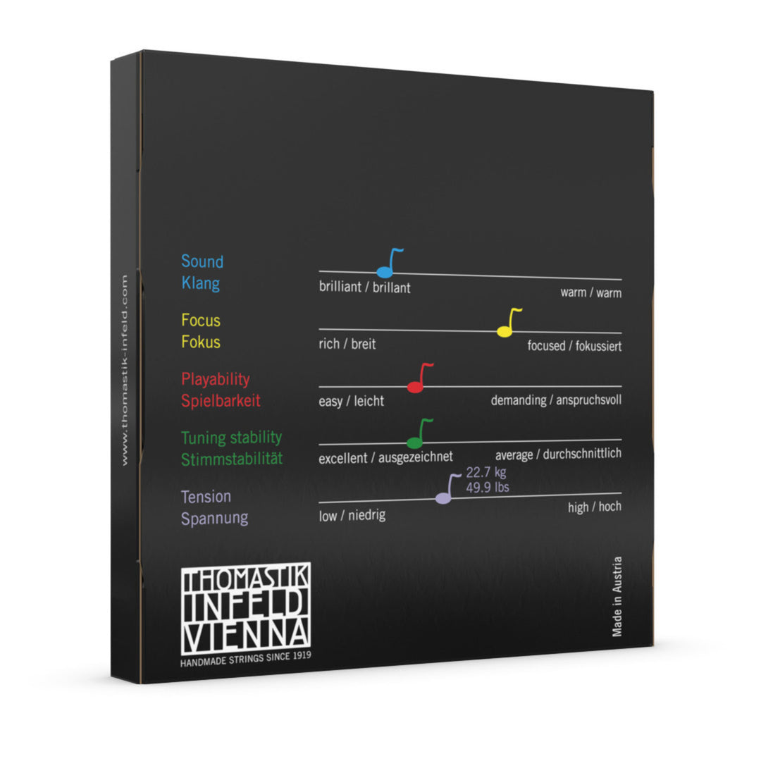 Thomastik-Infeld Geigen Saiten Infeld Hybridkern - Set blau (IB100)