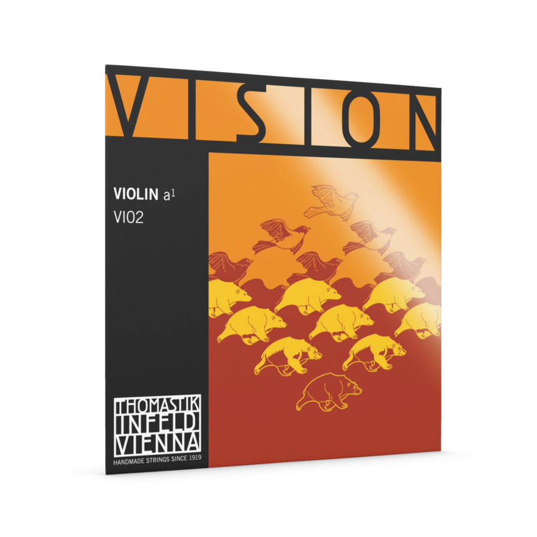 Thomastik-Infeld Geigen Saiten Vision synthetischer Kern - Stark (VI02st)