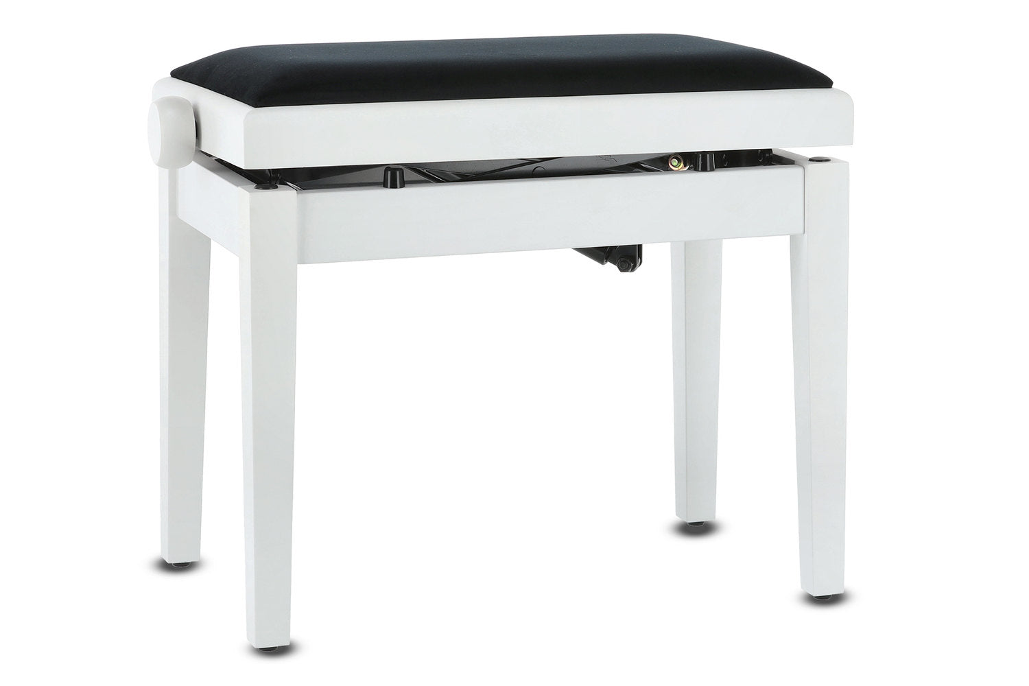 GEWA Piano bench Deluxe Autolift - White matt
