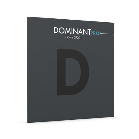 Thomastik-Infeld Saiten für Viola DOMINANT PRO - D Synthetischer Kern, Chrom (DP22)