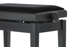 GEWA Klavierbank Deluxe Autolift - Black matt