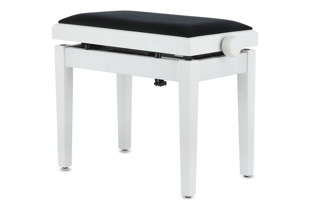 GEWA Klavierbank Deluxe Autolift - White matt