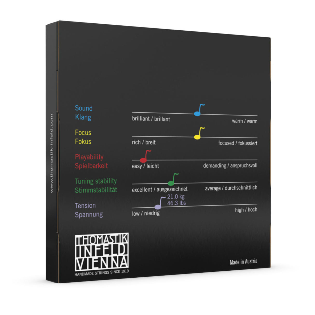 Thomastik-Infeld Saiten für Viola Dominant Nylonkern - Set (4121,0)