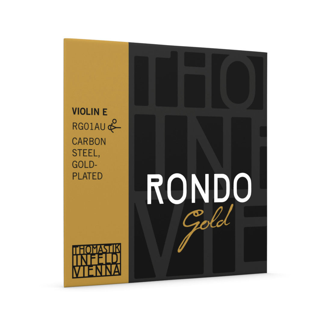 Thomastik-Infeld Geigen Saiten Rondo Gold - E Carbonstahl, vergoldet (RG01AU)