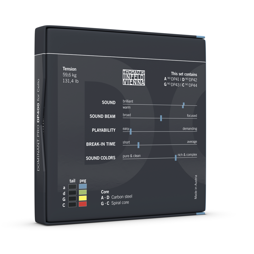 Thomastik-Infeld Cello Saiten Dominant Pro - Satz medium (DP400)