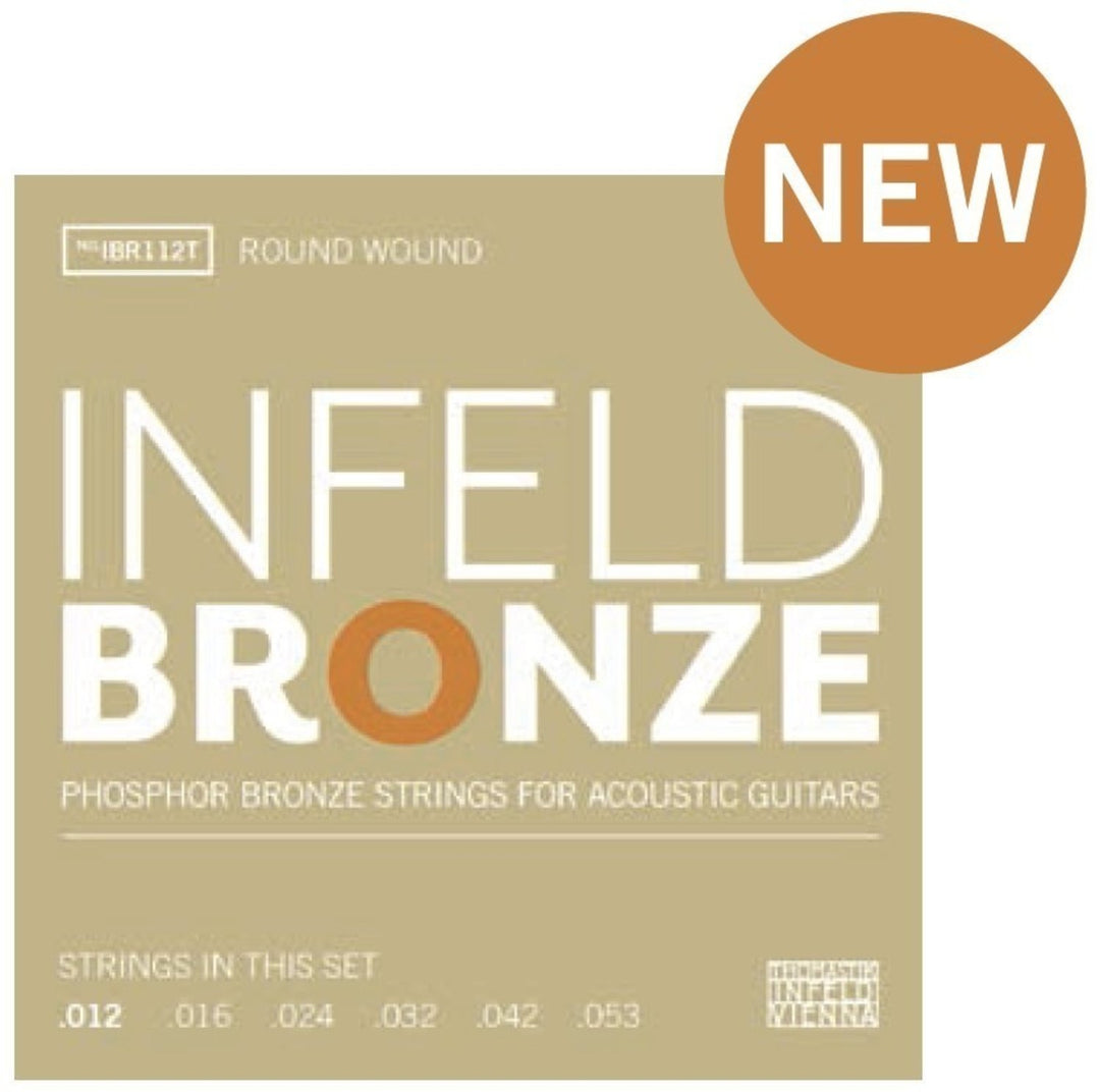 Thomastik-Infeld Saiten für Akustik Gitarren Infeld Bronze - Set .012-.053 (IBR112T)