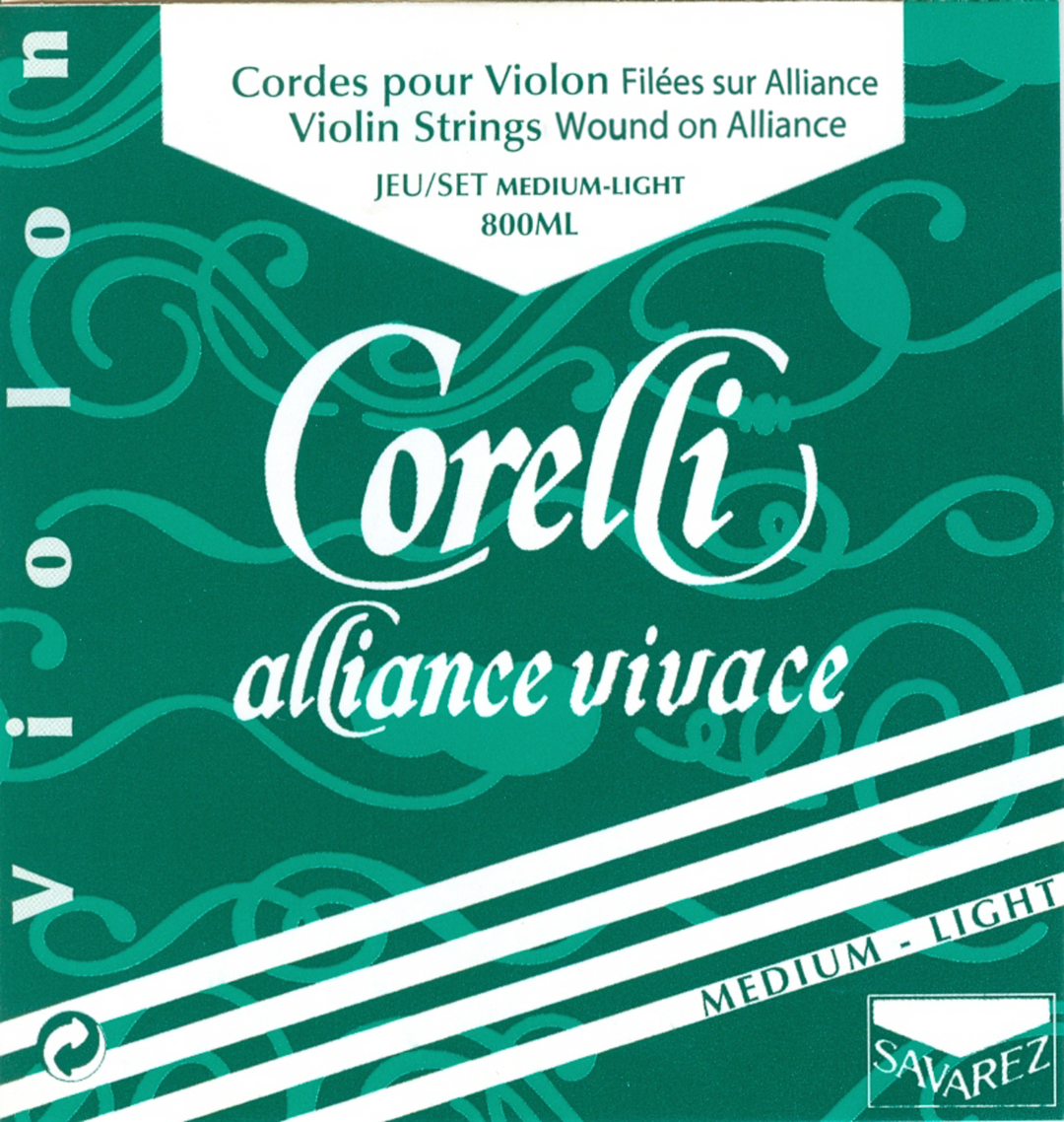 Corelli Geigen Saiten Alliance Vivace - Medium-light 800ML