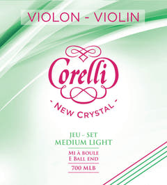Corelli Geigen Saiten New Crystal - Medium-light (700MLB)
