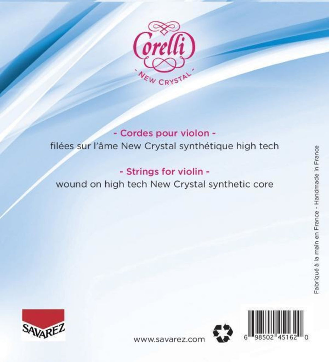 Corelli Geigen Saiten New Crystal - G 1/2 (2704M)