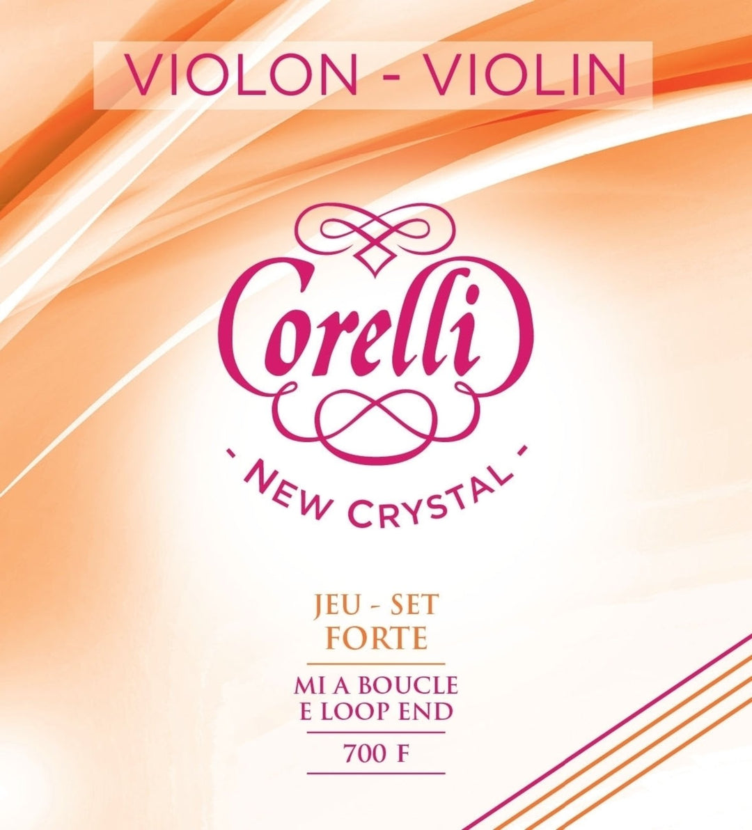 Corelli Geigen Saiten New Crystal - Forte (704F)