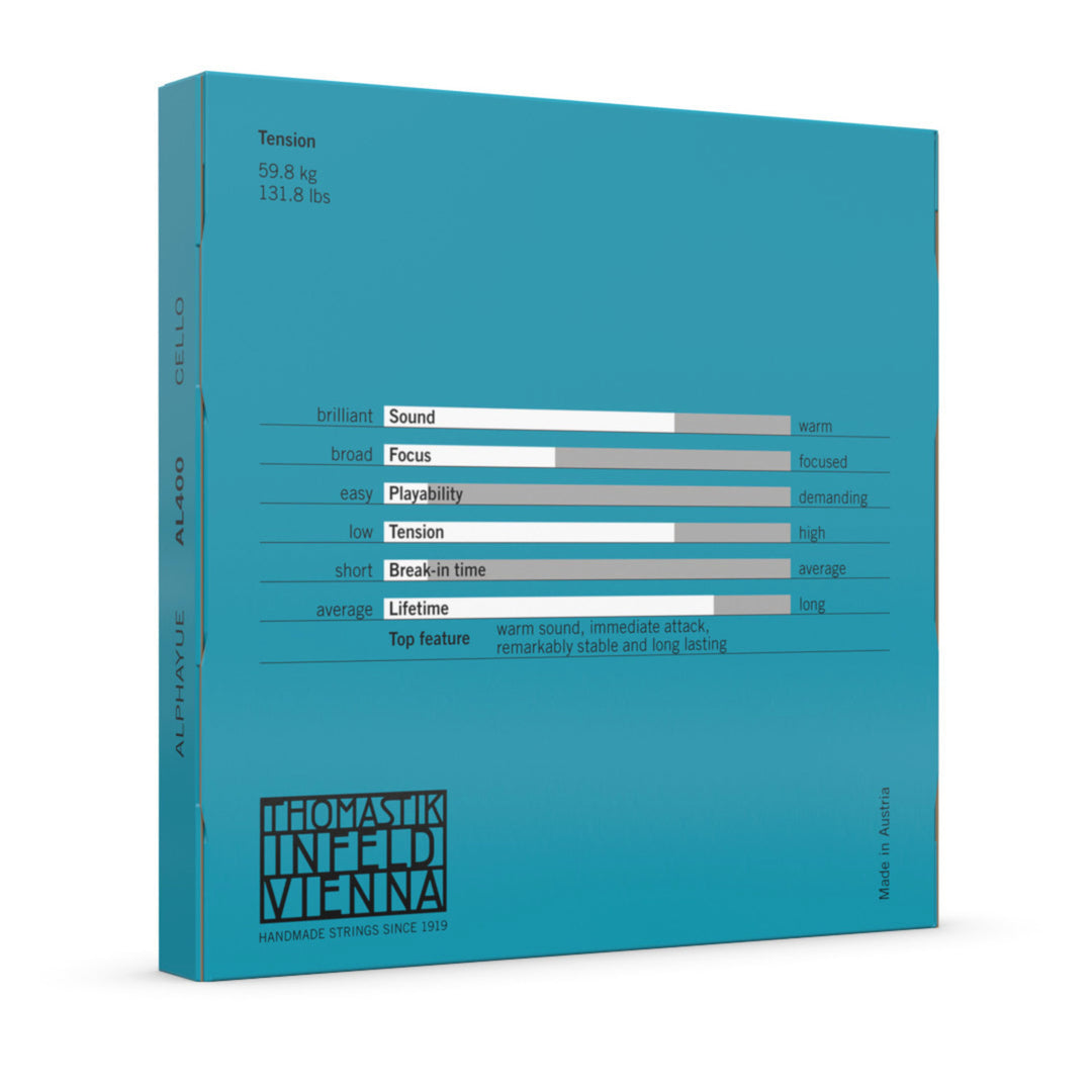 Thomastik-Infeld Cello Saiten Alphayue - Set 4/4 (AL400)