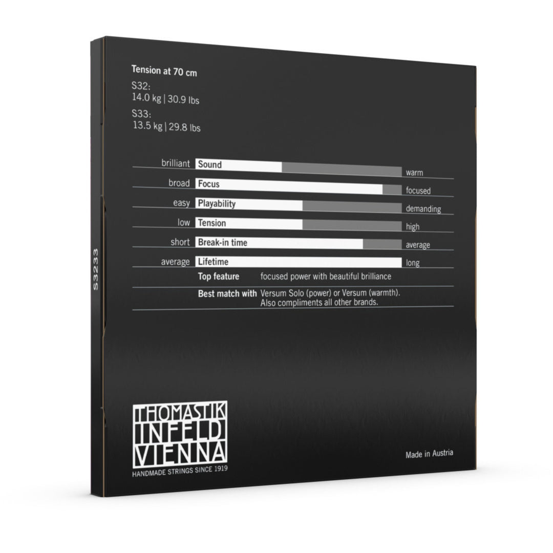 Thomastik-Infeld Cello Saiten Spirocore spiral core - Set G+C tungsten medium (S3233)
