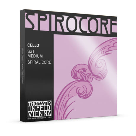 Thomastik-Infeld Cello Saiten Spirocore spiral core - Medium (S31)
