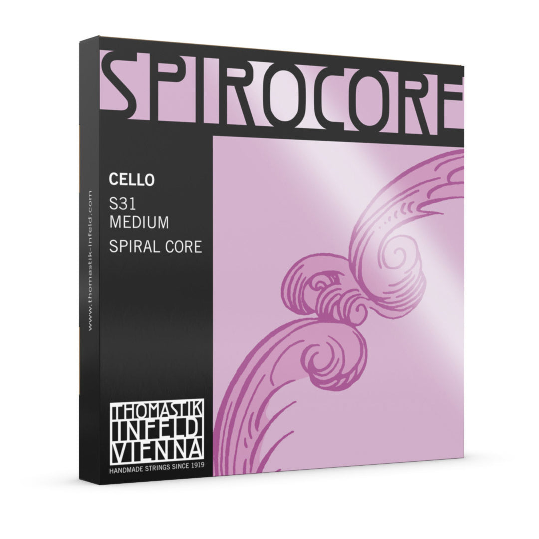 Thomastik-Infeld Cello Saiten Spirocore spiral core - Medium (S31)