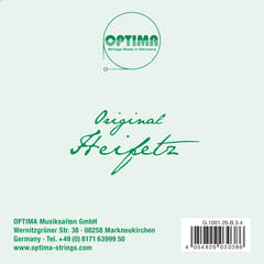 Optima Goldbrokat E-Saite 3/4-Geige, 0,26 mm, Kugel