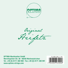 Optima Goldbrokat E-Saite für 1/16-Geige, 0,26 mm, Schlaufe