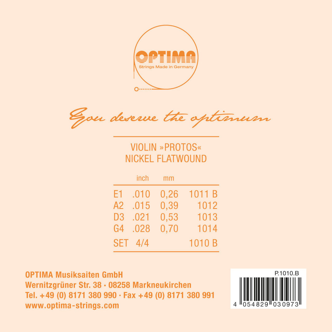 Optima Geigen Saiten PROTOS - Set