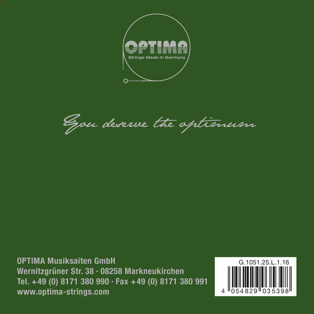 Optima Goldbrokat Premium E-Saite 1/16-Violine, 0,25 mm, Schlaufe