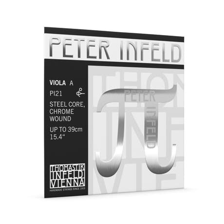 Thomastik-Infeld Saiten für Viola Peter Infeld Synthetikkern - A Stahl /Chrom (PI21)