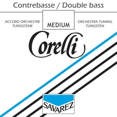 Corelli Kontrabass-Saiten Orchesterstimmung Wolfram - Mittel (373M)