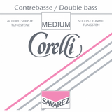 Corelli Kontrabass Saiten Solo Stimmung Nickel - Medium (361M)