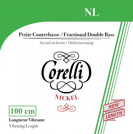 Corelli Kontrabasssaiten Fractional - kleine Mensur - E 1/2 (304A)