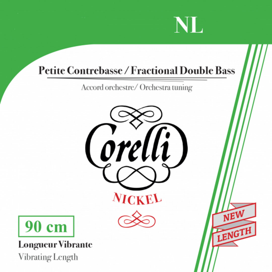 Corelli Kontrabass-Saiten Fractional - kleine Mensur - G 1/4 (301B)